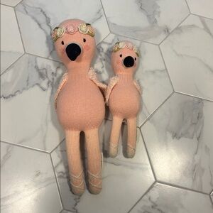 Cuddle and Kind Little Penelope Flamingos - set of 2
